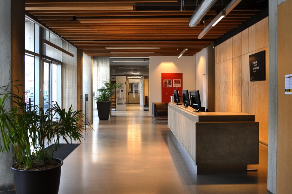 Empfang Büro Management